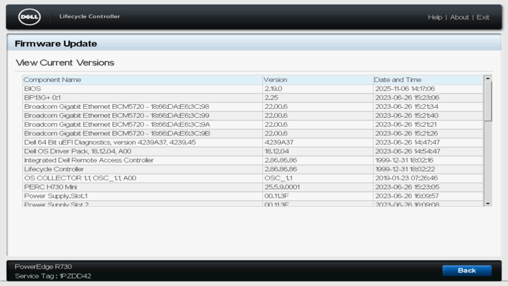 Dell_Frimware Update(Network Share) image